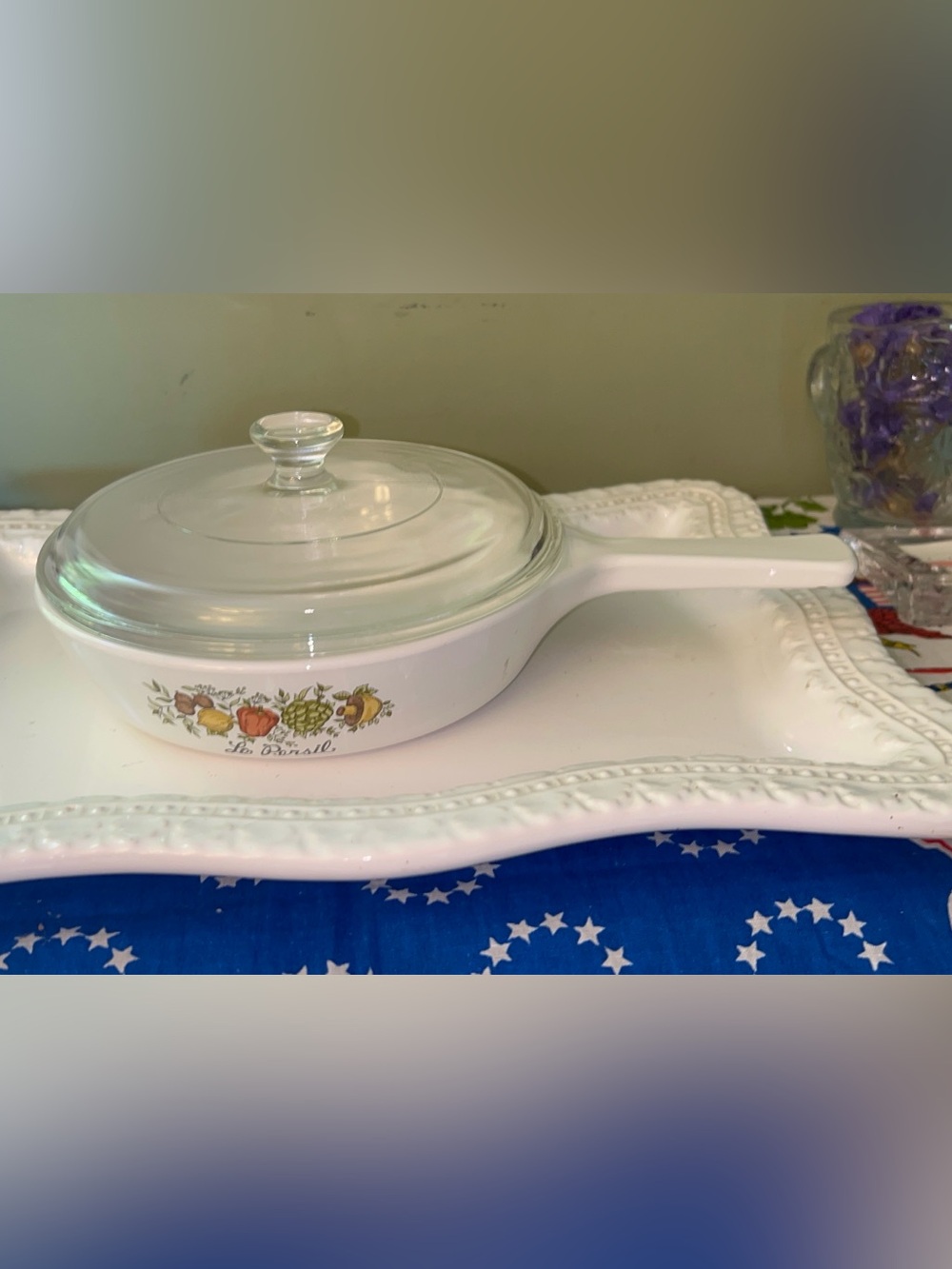 CorningWare Spice of Life Le Persil 6.5-inch skillet, model P-83-B